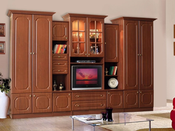 Photo Of A Living Room Wall With A Cupboard