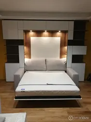 Кровать шкаф два в одном для спальни фото