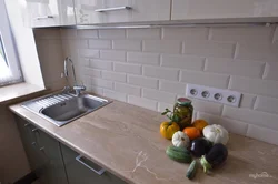 Kitchen backsplash tiles white with edges photo