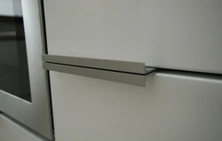 Handles For A Built-In Refrigerator Photo If The Kitchen Is Without Handles