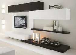 Modular living room in a modern style, full wall photo