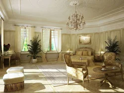 Antique living room interior