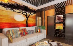 Safari living room interior