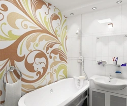 Patterns in the bathroom interior