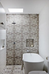 Patterns In The Bathroom Interior