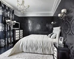 Bedroom interior with ornament