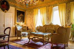 Living room interior in palaces
