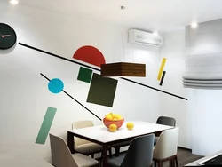 Abstractions in the kitchen interior