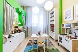 Интерьер дома спальня детская кухня