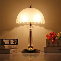 Table lamp in the kitchen interior