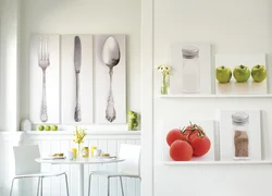 Color Of Dishes In The Kitchen Interior