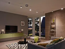 Black spots in the living room interior