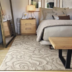 How to choose a carpet in a bedroom interior