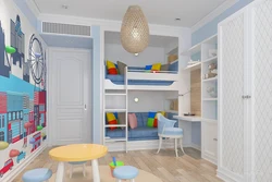 Интерьер детской комнаты если она же кухня