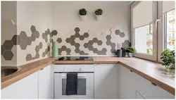 Kitchen honeycomb design