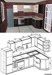 Технический Дизайн Кухни