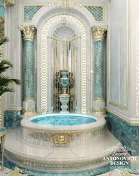 Ванна замок дизайн