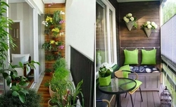 Green loggia design