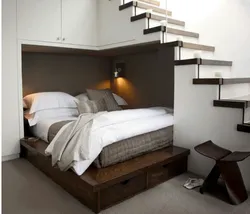 Дизайн Спальни Лестницы