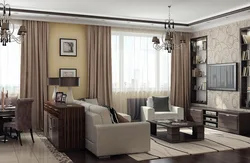 Western living room design