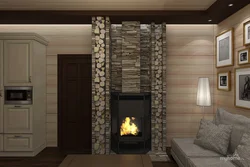 Hallway design with stove