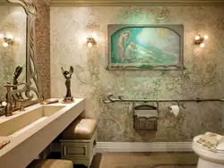 Bath design with fresco