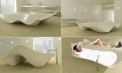 Ваннаға арналған диванның дизайны