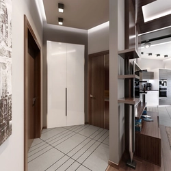 Kitchen bedroom hallway design