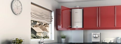 Small Kitchen Design Has A Boiler