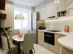 Kitchen design less than 8 meters