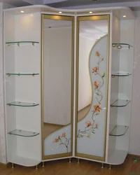 Жатын бөлмеге арналған шкафтар айнасы бар арзан