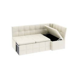 Corner kitchen sofa with sleeping place photo