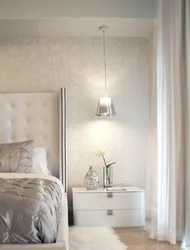 Pendant Lamps In The Bedroom Photo In The Interior Above The Bedside Tables