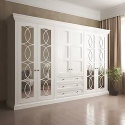 Solid Wood Wardrobe For Bedroom Photo