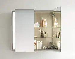 Фото шкаф с зеркалом в ванную