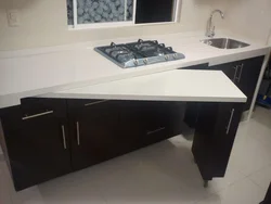Стол на кухню встроенный фото