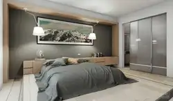 Built-in bedroom interior photo