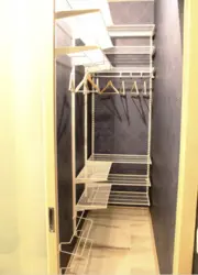 Photo of a storage room in an apartment in the hallway