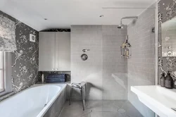 Bathroom silver design