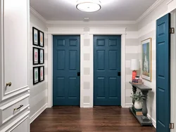 Green Doors In The Apartment Interior Photo