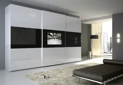Living Room With White Wardrobe Photo