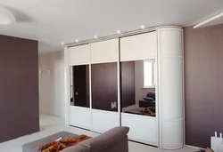 Living Room With White Wardrobe Photo