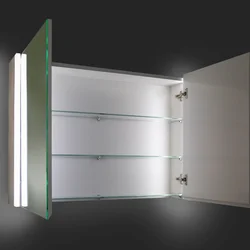 Bathroom Cabinet With Lighting Photo