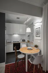 Дизайн маленькой двухкомнатной квартиры с маленькой кухней