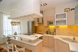 Kitchen interior design in new buildings