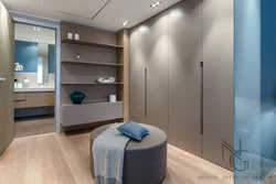 Master bedroom with dressing room and bathroom design