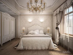 Plaster bedroom interiors