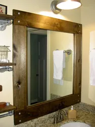 How To Hang A Mirror In The Bathroom Photo