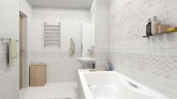 Interior Bathroom Chic Tiles