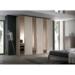 Hinged Wardrobe In The Living Room In A Modern Style Photo